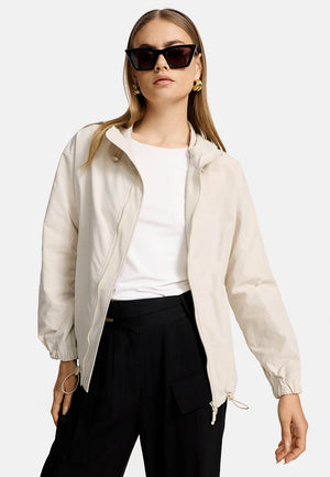Outshell Jacke in Nylon Taft