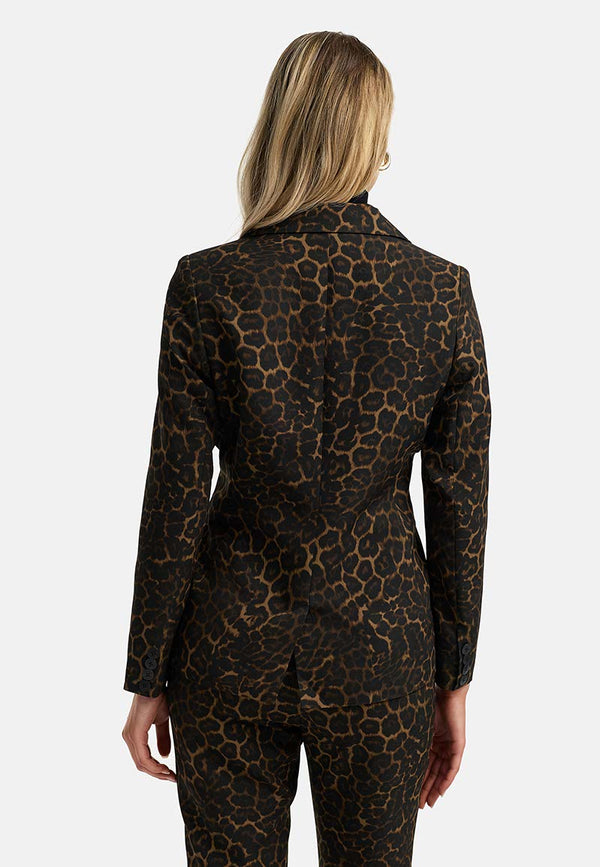 Blazer in Polyester-Stretch | Leo
