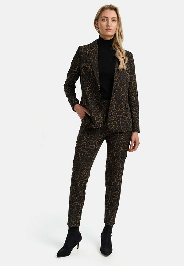 Blazer in Polyester-Stretch | Leo