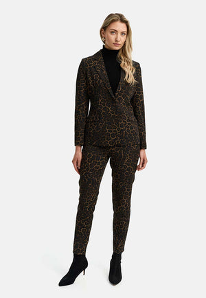 Blazer in Polyester-Stretch | Leo