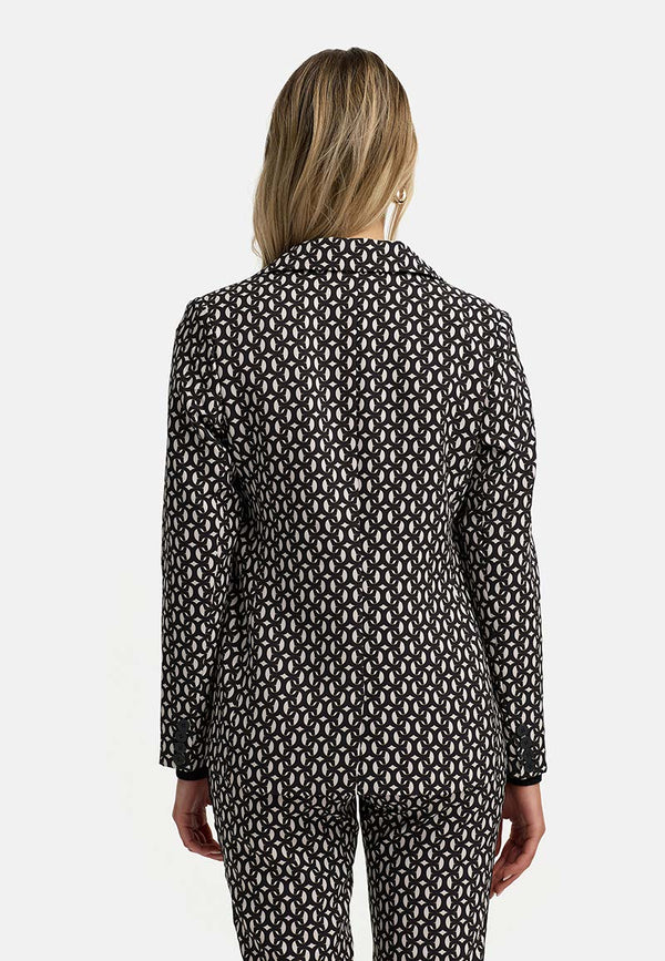 Blazer in Polyester-Stretch | C Geo Small