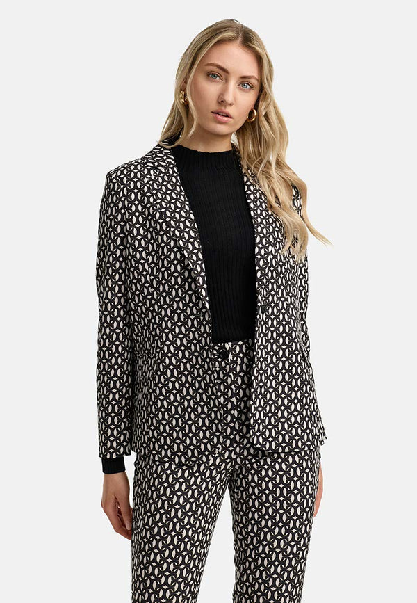 Blazer in Polyester-Stretch | C Geo Small