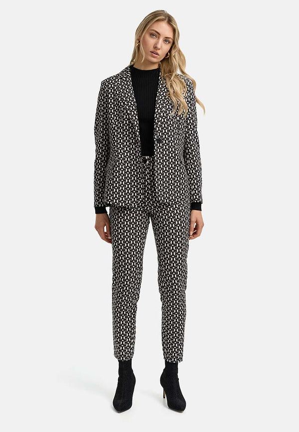 Blazer in Polyester-Stretch | C Geo Small
