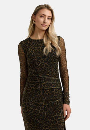 Kleid in Mesh | Leo