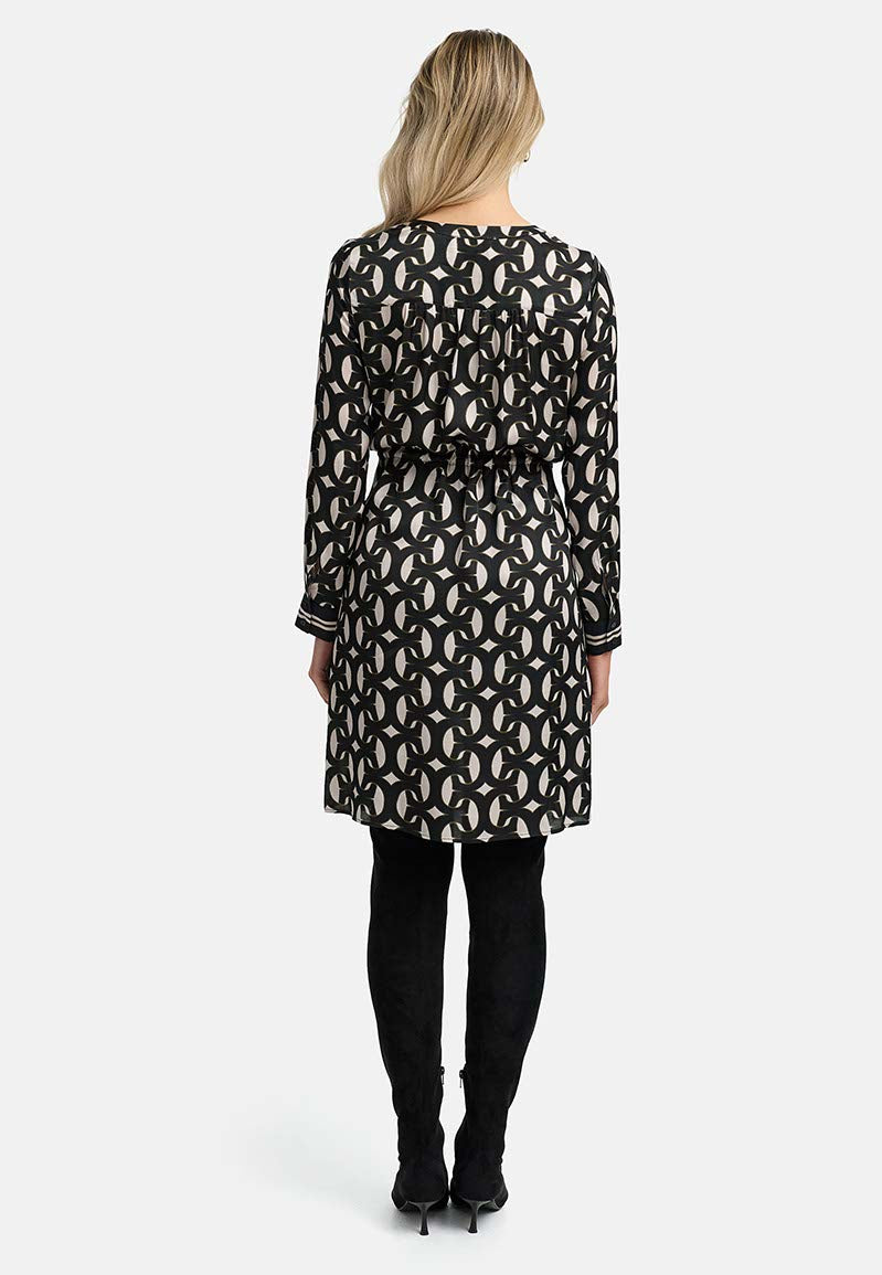 Dress in viscose satin | C Geo Big