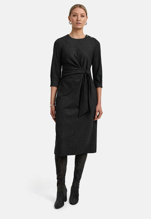 Kleid in Jersey Jaquard | Salt Pepper