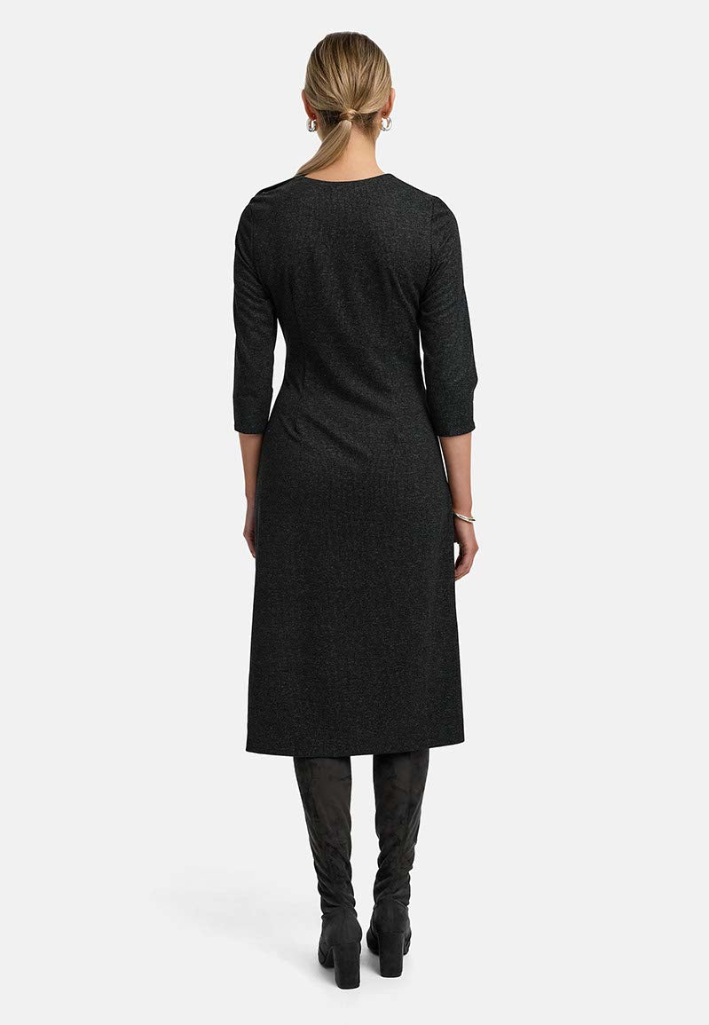 Kleid in Jersey Jaquard | Salt Pepper