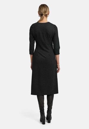 Kleid in Jersey Jaquard | Salt Pepper