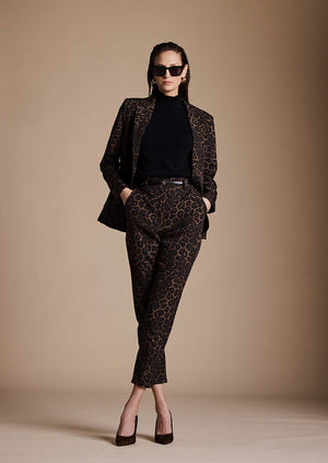 Blazer in Polyester-Stretch | Leo