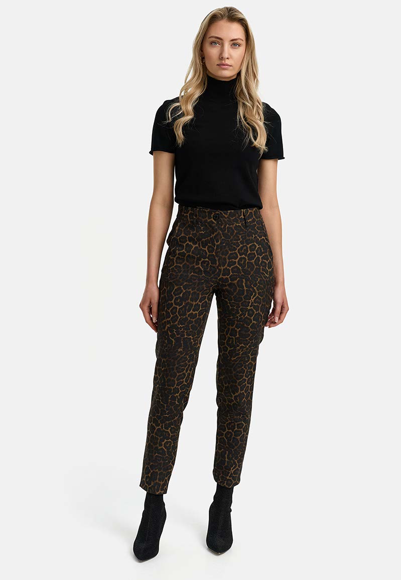 Hose in Polyester-Stretch | Leo