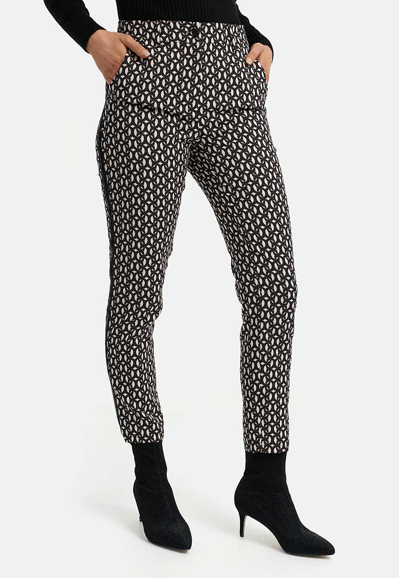 Hose in Polyester-Stretch | C Geo Small