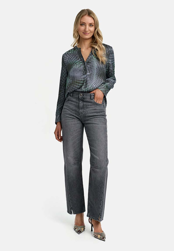 Hose in Denim | Grey