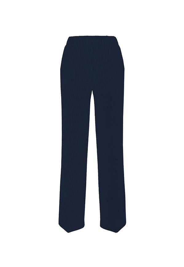 Ella trousers in jersey corduroy | Navy