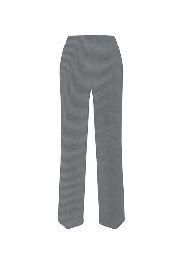Ella trousers in jersey corduroy | light Grey