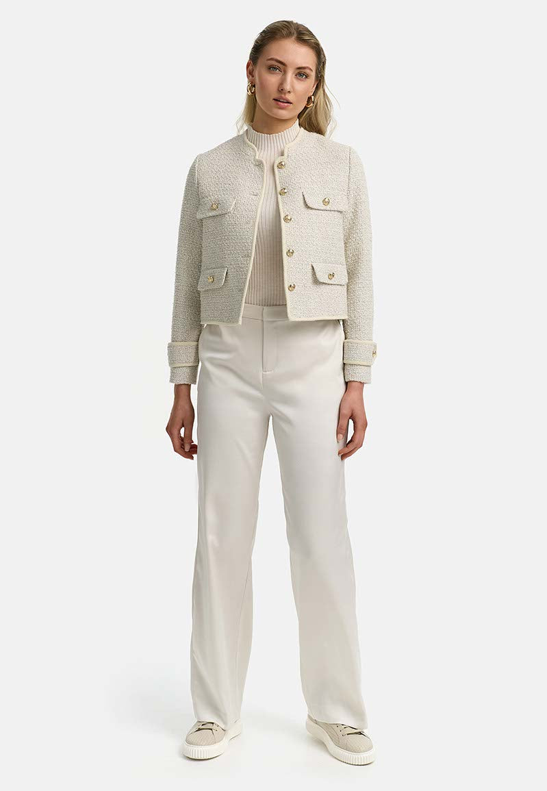 Hose in Satin | Creme