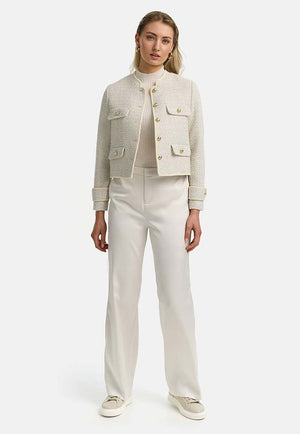 Hose in Satin | Creme