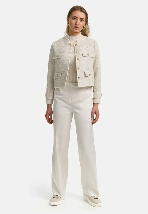 Hose in Satin | Creme