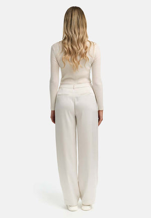 Hose in Satin | Creme