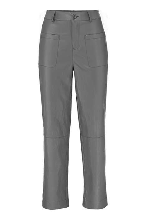 Pants in vegan leather | Graphit