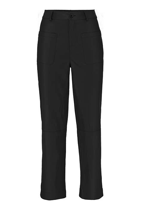 Hose in veganem Leder | Black