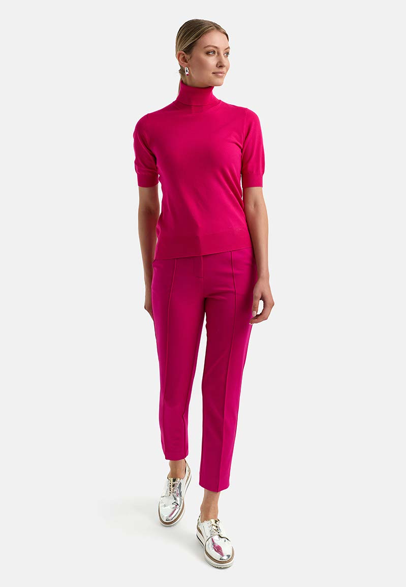 Hose in Heavy Jersey | Pink Berry