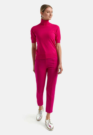 Hose in Heavy Jersey | Pink Berry