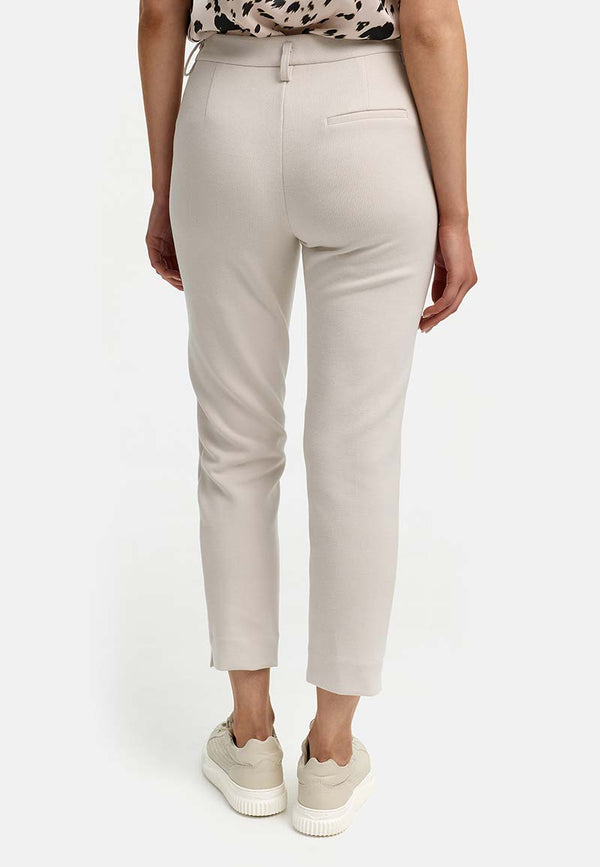 Hose in Rib- Heavy-Jersey | Creme
