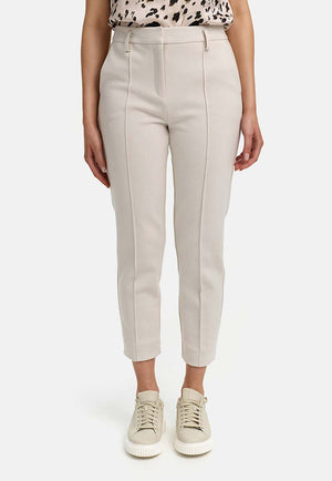 Hose in Rib- Heavy-Jersey | Creme