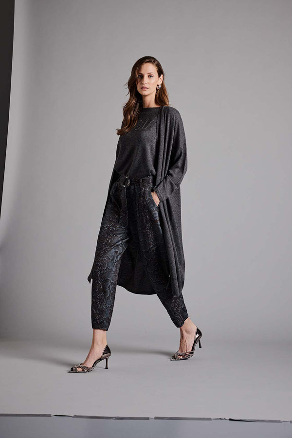 Hose mit Allover-Print | Snake