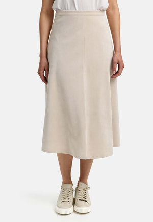 Rock in feinem Cord | Creme
