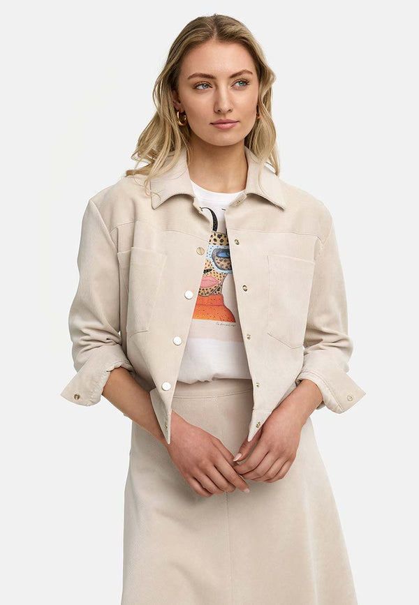 T-Shirt mit Placementprint | NOIR Leo