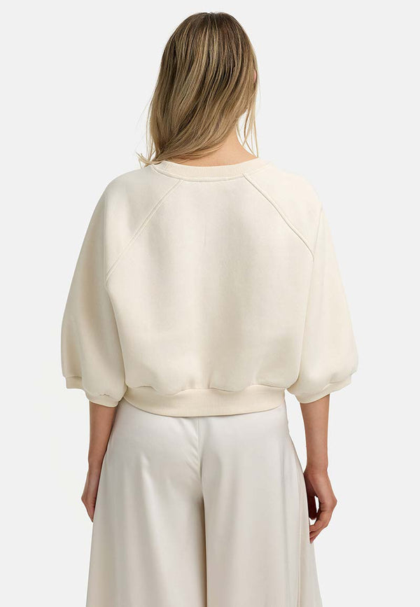 Sweatshirt | Creme