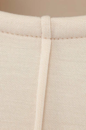Langarmshirt in Scuba | Creme
