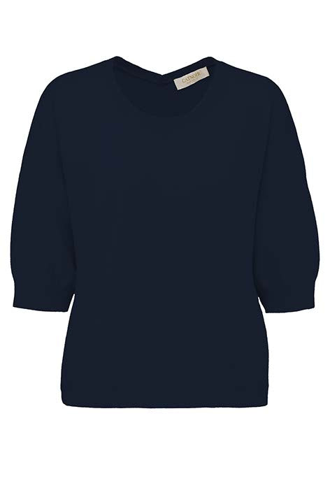 Strickshirt in Merino-Wolle | Navy