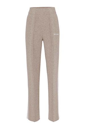 Strickhose in Merino-Wolle | Taupe