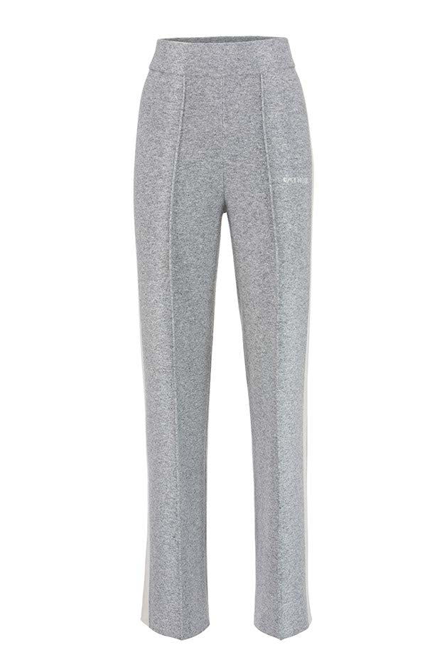 Strickhose in Merino-Wolle | light Grey
