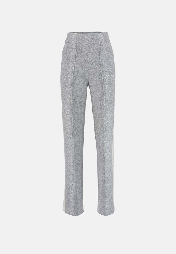 Strickhose in Merino-Wolle | light Grey