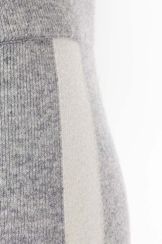 Strickhose in Merino-Wolle | light Grey