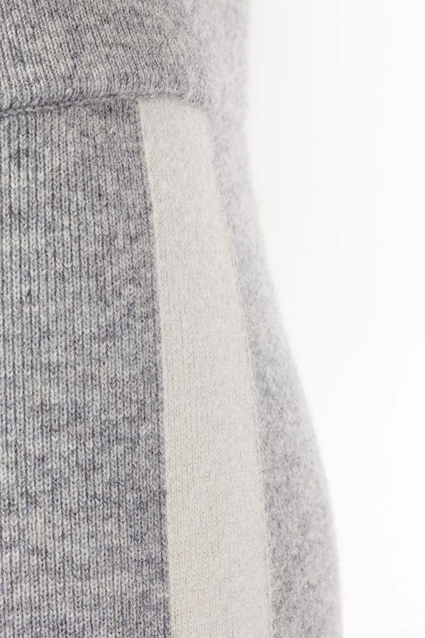 Strickhose in Merino-Wolle | light Grey