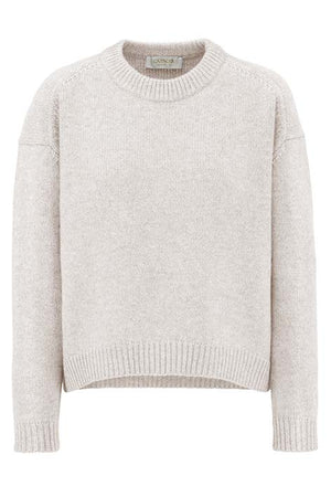 Strickpullover in Merino-Wolle | Creme