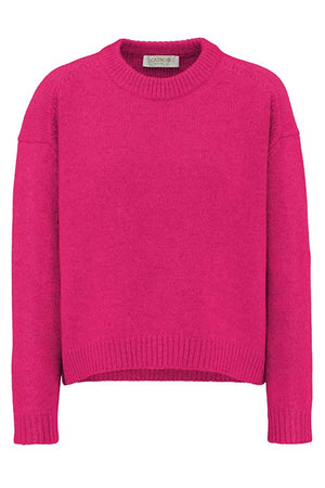 Strickpullover in Merino-Wolle | Pink Berry