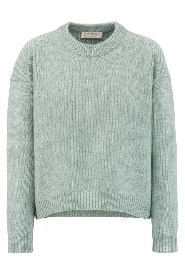 Strickpullover in Merino-Wolle | light Mint