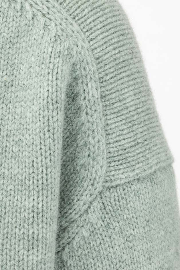 Strickpullover in Merino-Wolle | light Mint