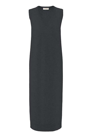 Strickkleid in Merino-Wolle | Graphit