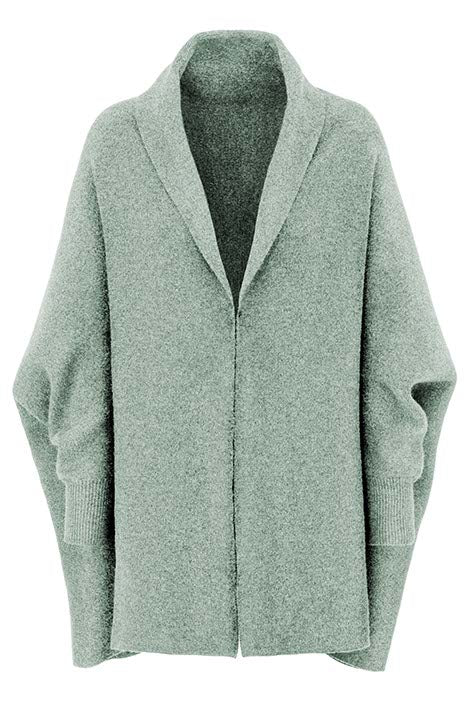 Strickjacke in Merino-Wolle | light Mint