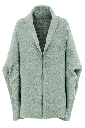 Strickjacke in Merino-Wolle | light Mint