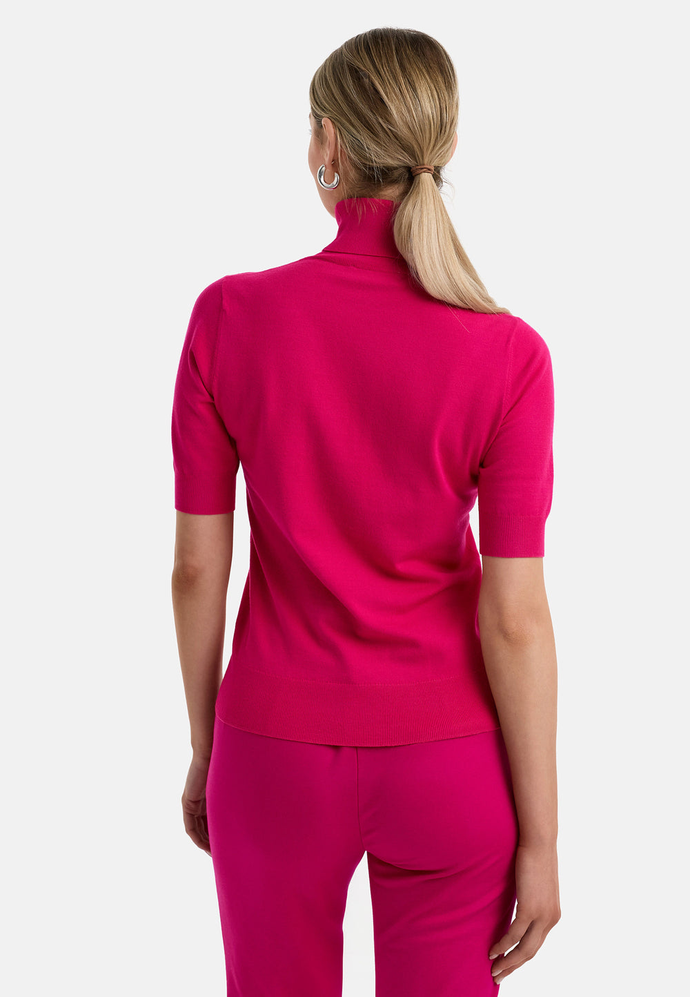 Strickshirt in Viskose-Mix | Pink Berry