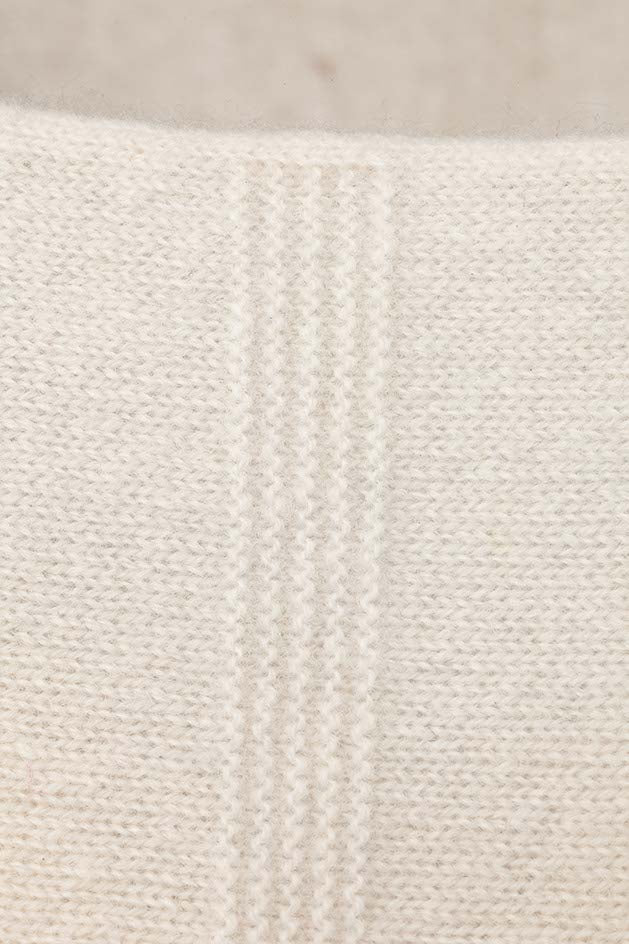 Pullover in Merino-Wolle | Creme