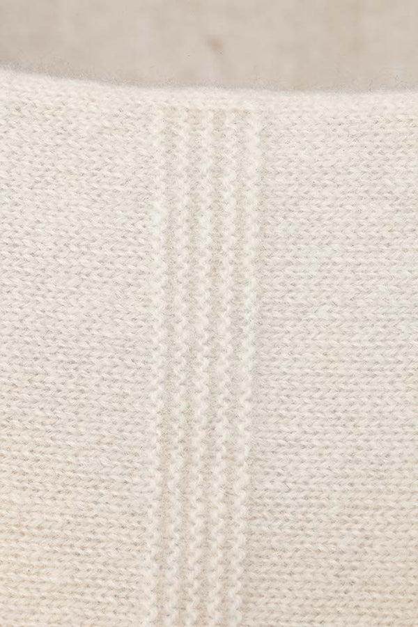 Pullover in Merino-Wolle | Creme