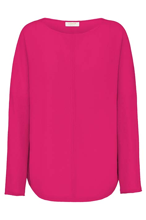 Pullover in Merino-Wolle | Pink Berry